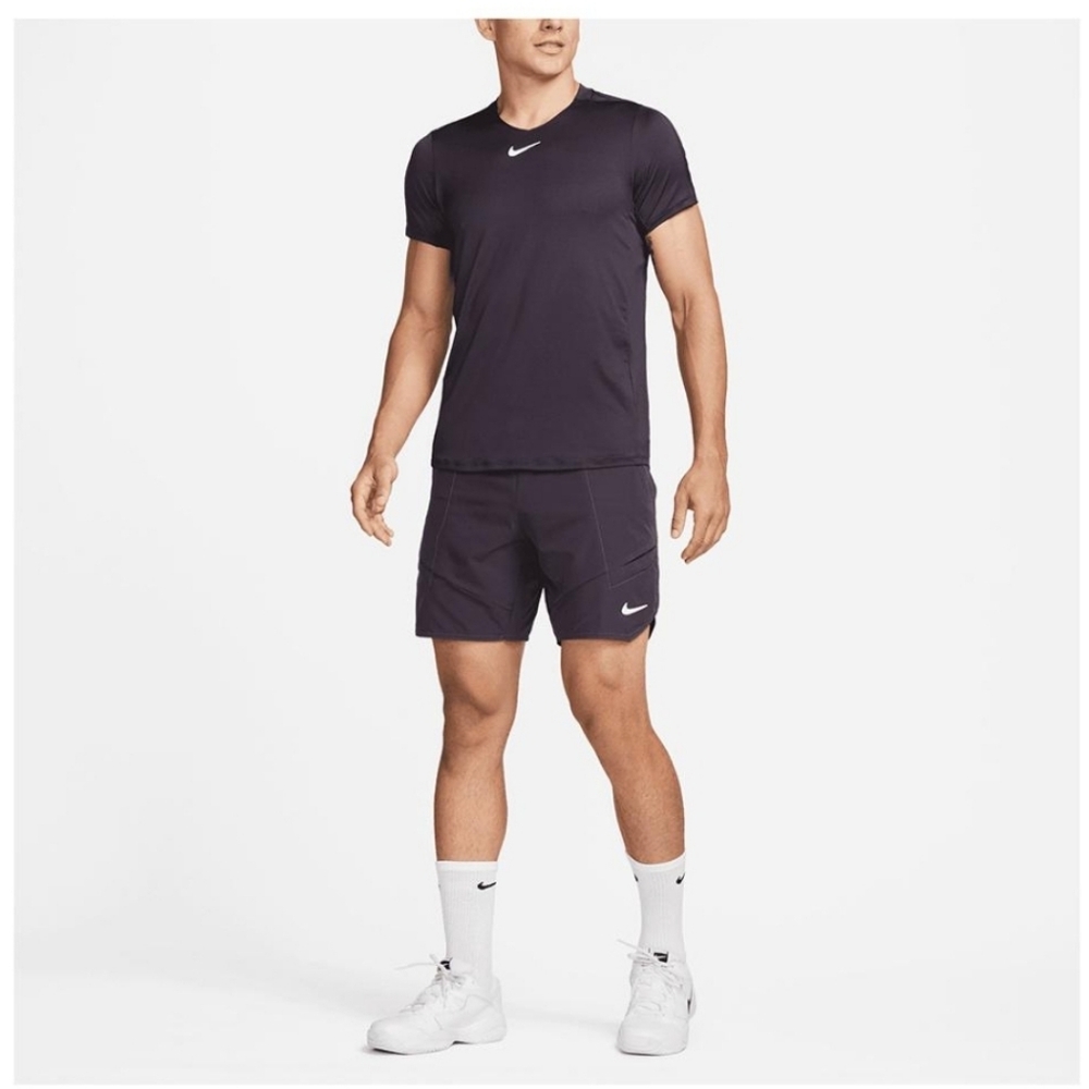 Nike Men's Court Dri-FIT Advantage 7 Inch Tennis Shorts Size XXL Cave Purple NWT
